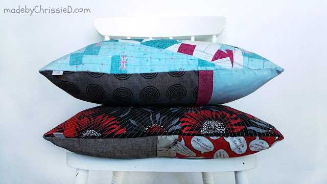 Hidden Zipper Cushion Tute by www.madebyChrissieD.com