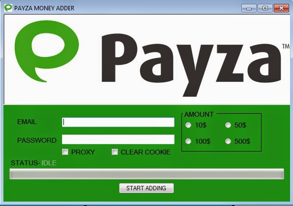 payza money adder v1.0 security key