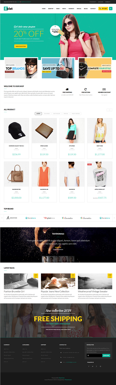 Premium Opencart Themes 