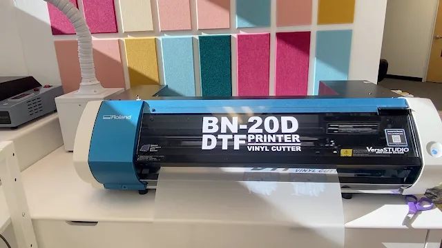 dtf printer, small business, dtf, direct to film, Roland BN-20D DTF