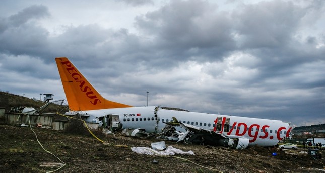 Pegasus Captain arrested and taken to court for criminal negligence over crashed plane that killed several people in  in Turkey