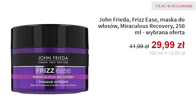 John Frieda - Maska do włosów