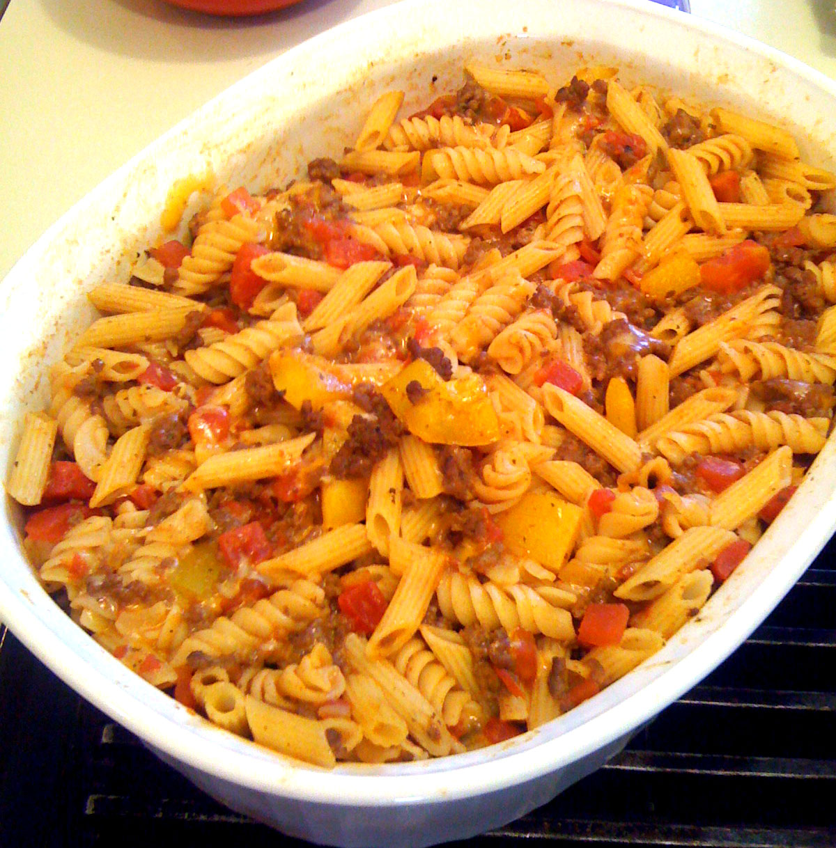 Frugal Fitness: Recipe: Healthier Mexican Pasta