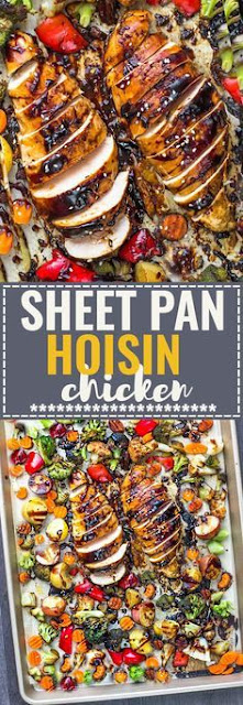 Sheet Pan Hoisin Chicken