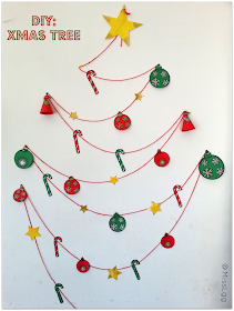 DIY Xmas tree / Decoración artesanal navideña por poco dinero (árbol de navidad)