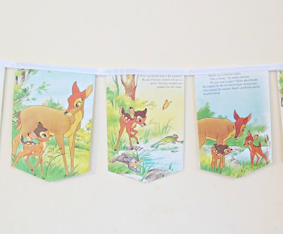 image bambi bunting homewares domum vindemia children decor party nursery