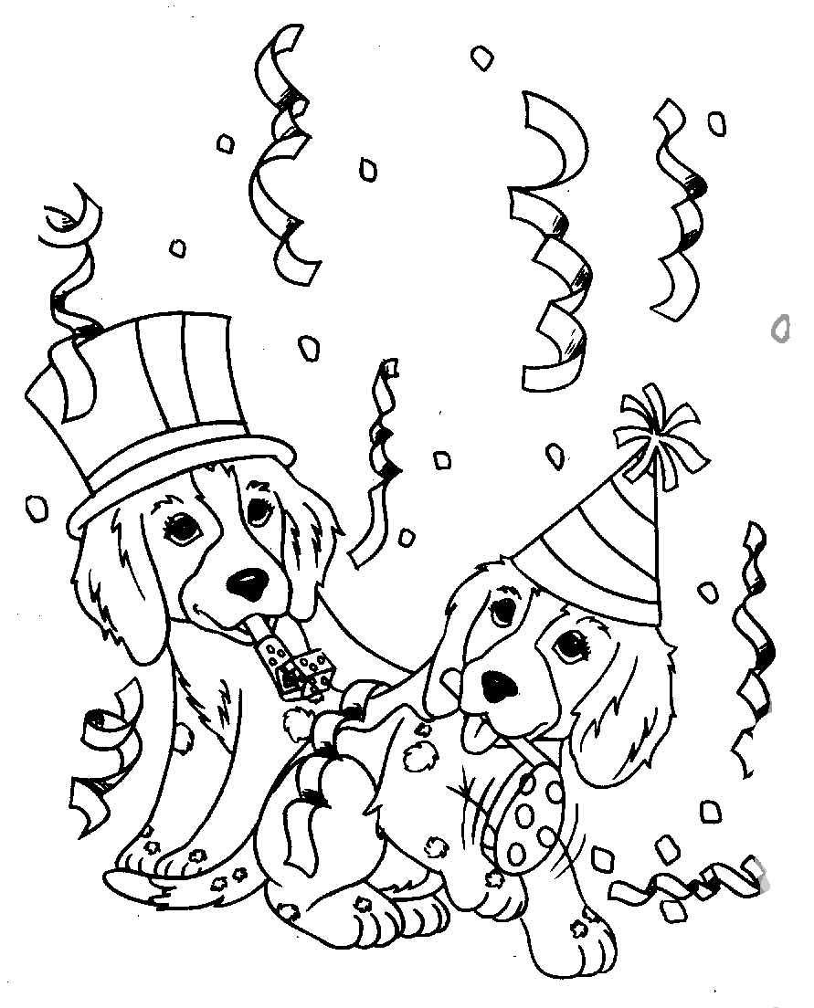 Coloring Pages: Dogs Coloring Pages Free and Printable