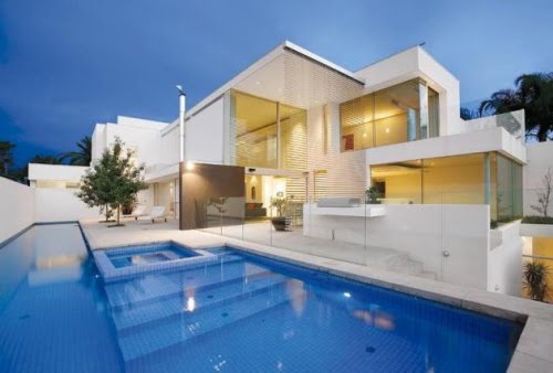  Australia  modern  house  design  with contemporary  architecture