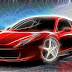 Wallpaper Red car