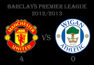 Manchester United vs Wigan Athletic 2012