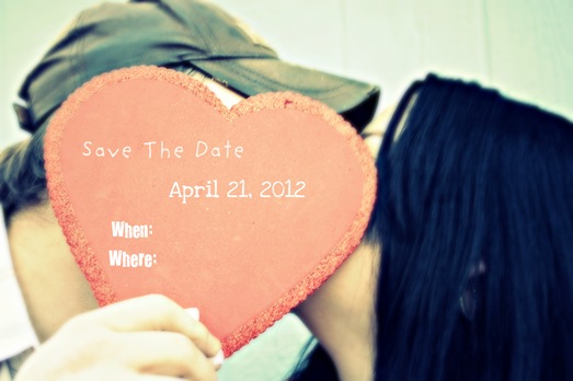Gary and Kelly Engagement save the date