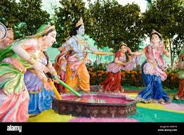 radha and gopis holi| Mariblogga|