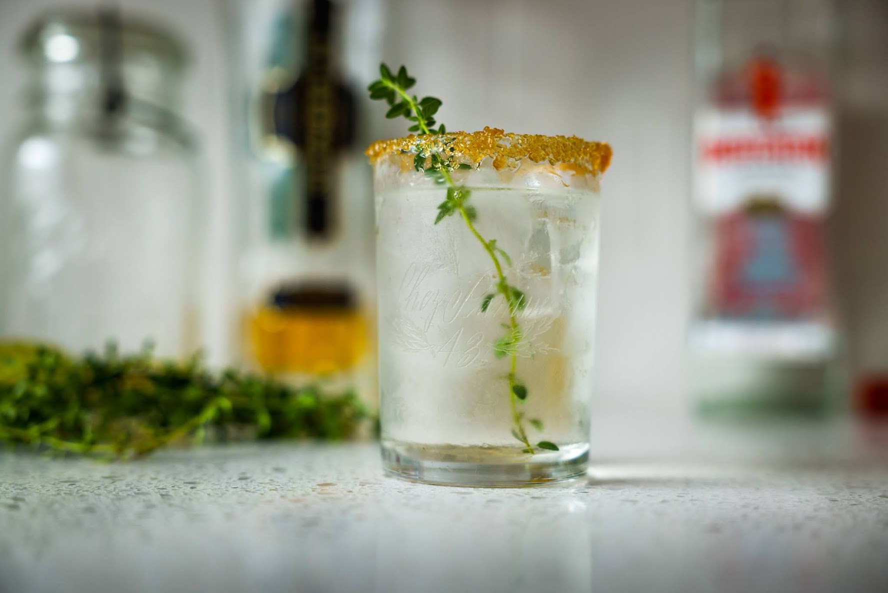 Writer's Block: A Gin & Lemon Thyme Summer Cocktail