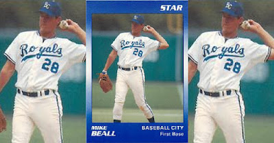 Mike Beall 1990 Baseball City Royals card
