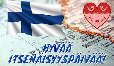 Happy Independence Day Finland - Hyvää itsenäisyyspäivää