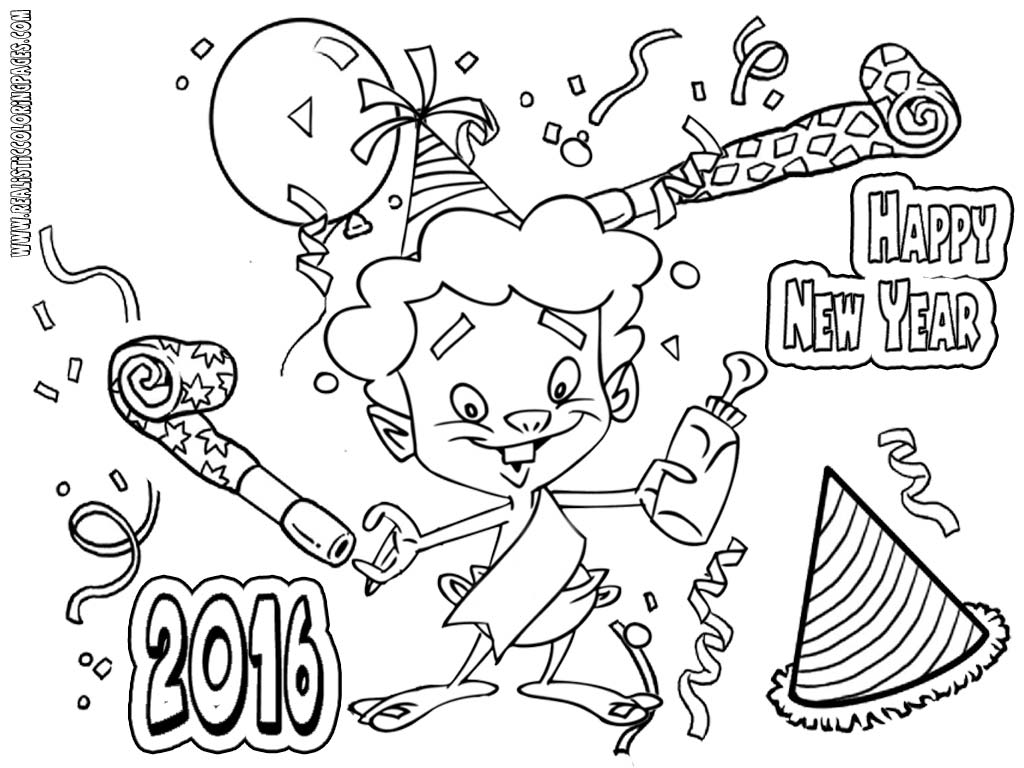 disney new year 2016 coloring pages