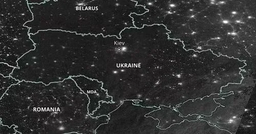 Satellite Imagery Shows Extensive Destruction Of Ukraine Power Grid