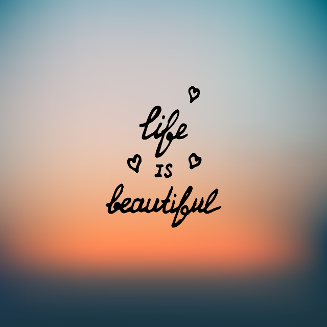 Life is Beautiful, Free Clipart