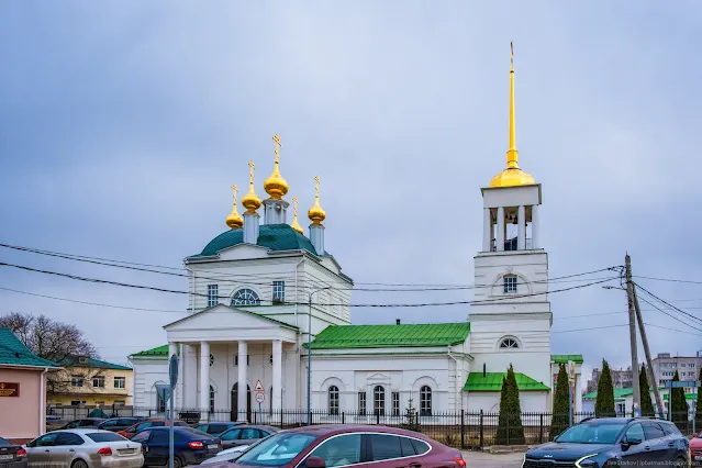 Церковь Успения Пресвятой Богородицы Белокаменная церковь с колокольней