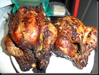 rotisserie chicken finish
