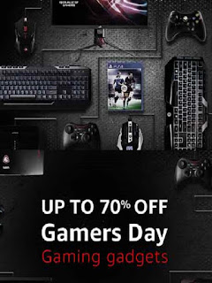 Amazon India  Offer  Get upto 70% off on Gaming Gadget