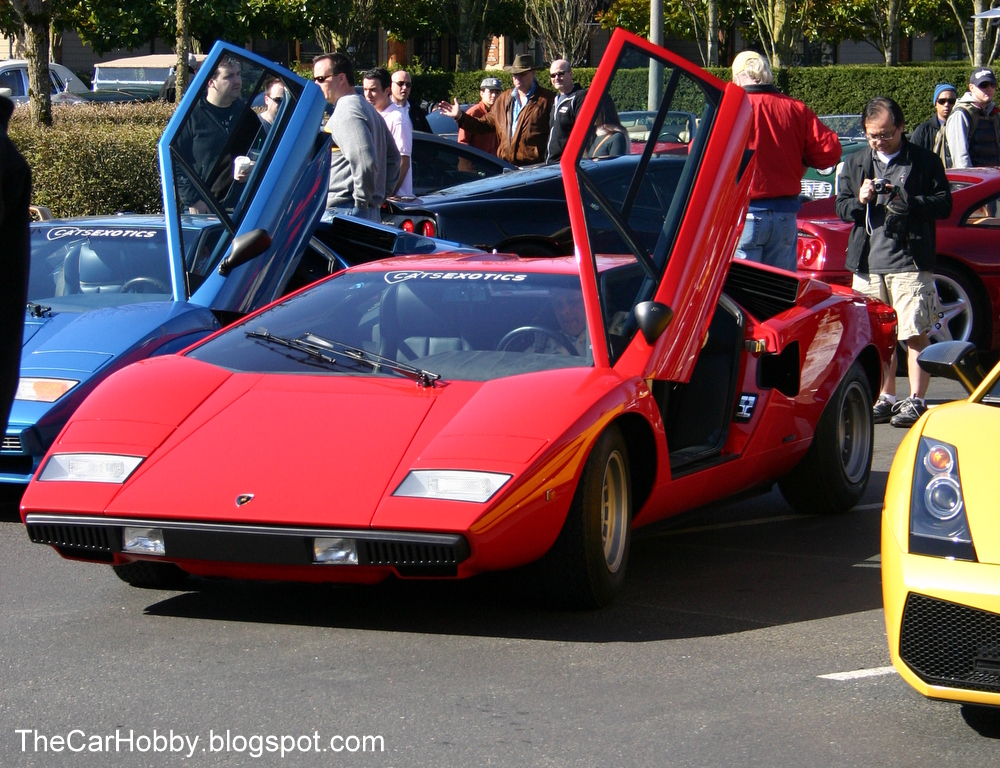 A 1976 Lamborghini LP400 The Countach in it's purest form