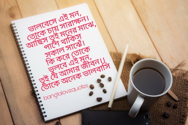 Love SMS in Bengali ভালোবাসার এসএমএস