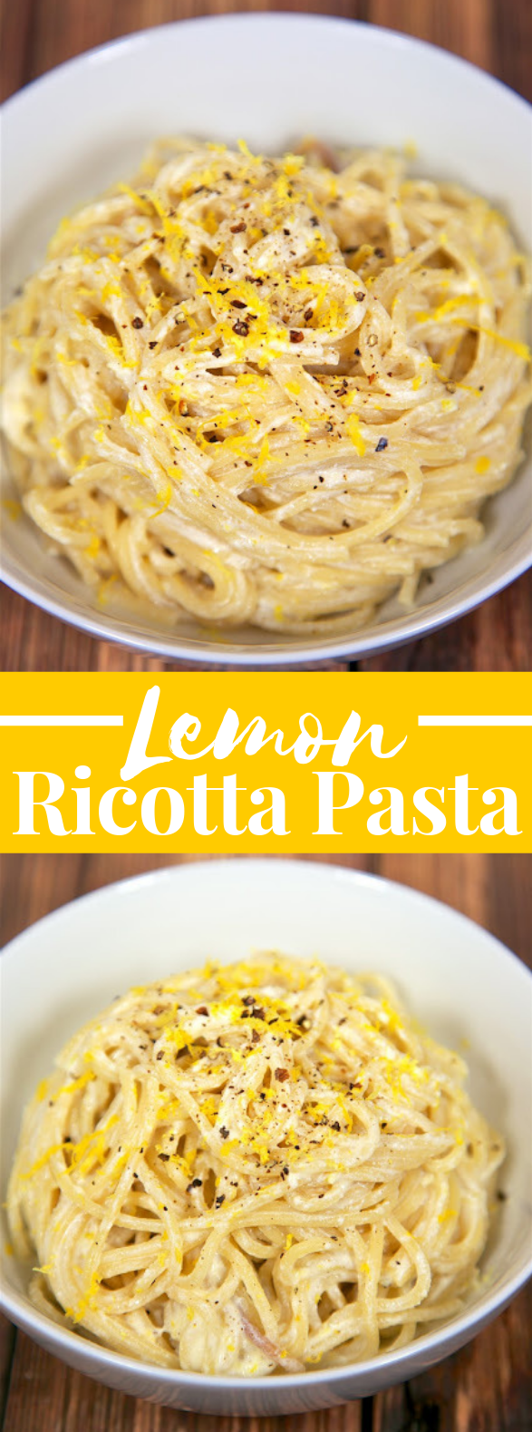 LEMON RICOTTA PASTA #dinner #completemeal