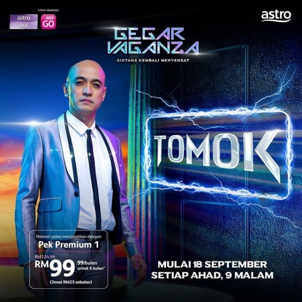 Peserta Gegar Vaganza 9 Tomok