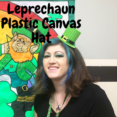 Pinch proof yourself and look super cute doing it with this easy to follow free plastic canvas pattern. This Leprechaun Hat is easy to make with basic plastic canvas skills, a sheet of plastic canvas, and 2 4-1/2 inch plastic canvas circles.