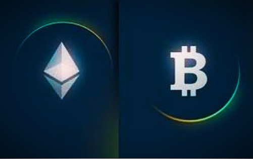 BTC and ETH image