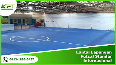 Lantai Lapangan Futsal Standar Internasional