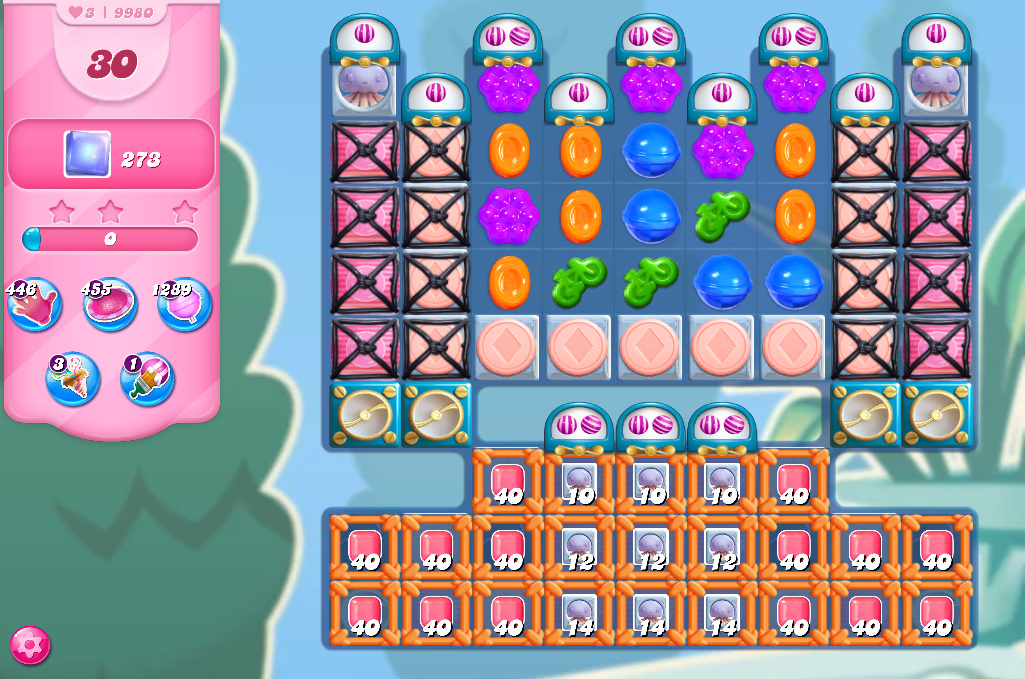 Candy Crush Saga level 9980