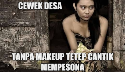 12 Meme 'Gadis Desa' Ini Bikin Lupa Sama Gadis Kota