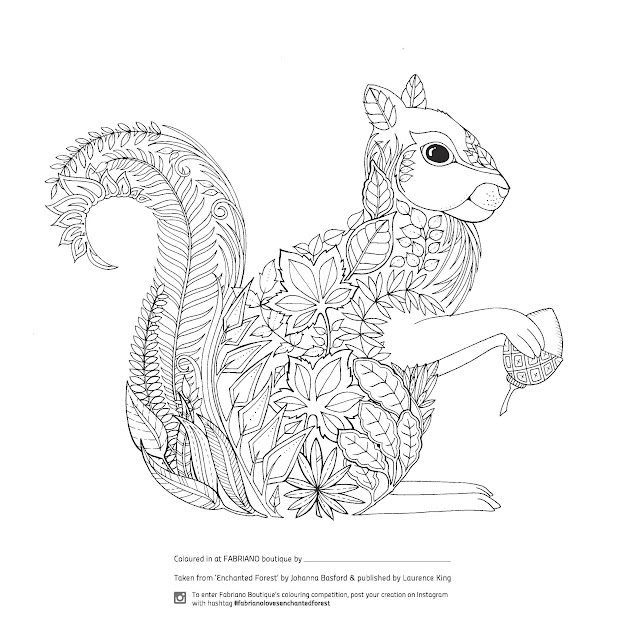 Enchanted Forest Colouring Petition At Fabriano Boutique Adult Coloring  Pagescolouring 