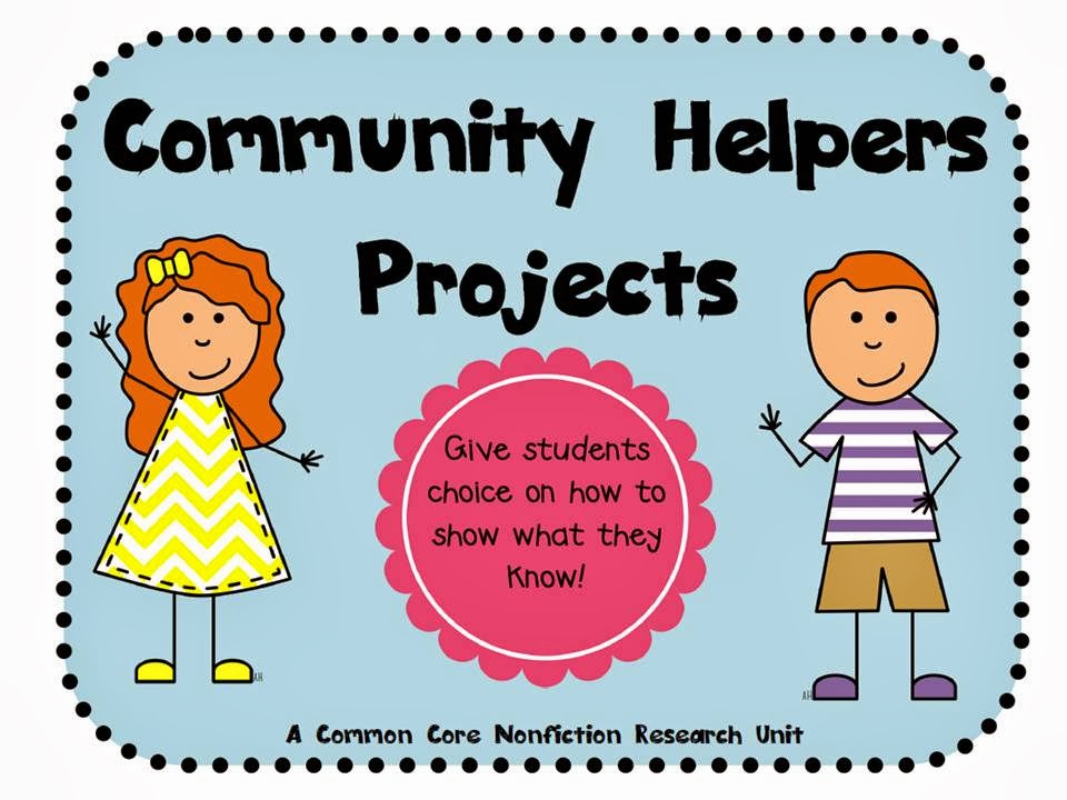 http://www.teacherspayteachers.com/Product/Community-Helpers-Common-Core-Nonfiction-Projects-690583