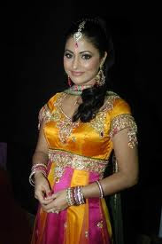 Star Plus Actress Hina Khan In Saree Indian Saree Design