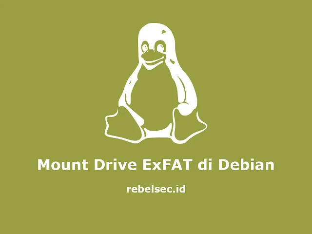 Cara Mount Drive ExFAT di Debian Linux