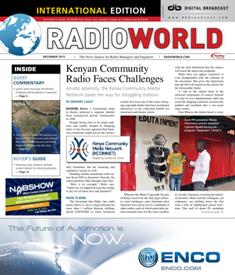 Radio World International - December 2015 | ISSN 0274-8541 | TRUE PDF | Mensile | Professionisti | Audio Recording | Broadcast | Comunicazione | Tecnologia
Radio World International is the broadcast industry's news source for radio managers and engineers, covering technology, regulation, digital radio, new platforms, management issues, applications-oriented engineering and new product information.