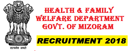 Mizoram govt jobs 2018