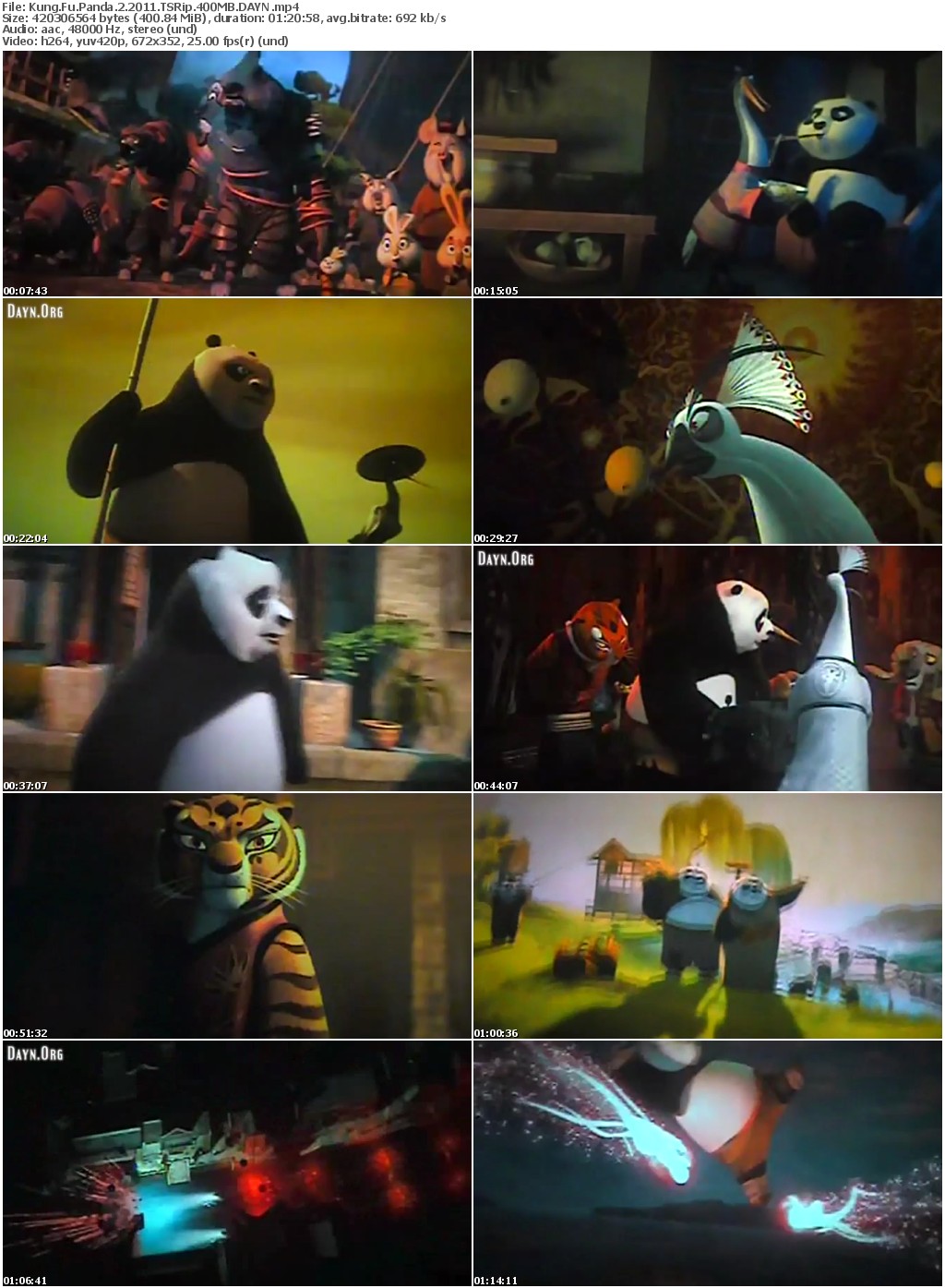 2011 Kung Fu Panda 2