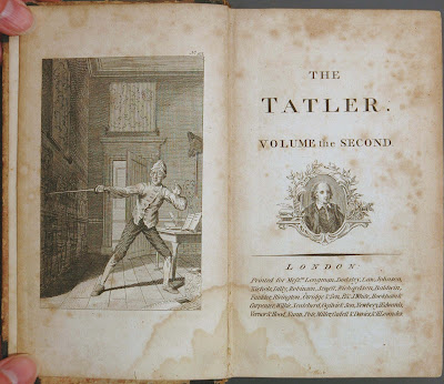 The Tatler frontispiece - Volume the Second