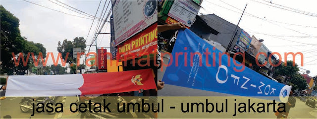 jasa cetak umbul - umbul jakarta