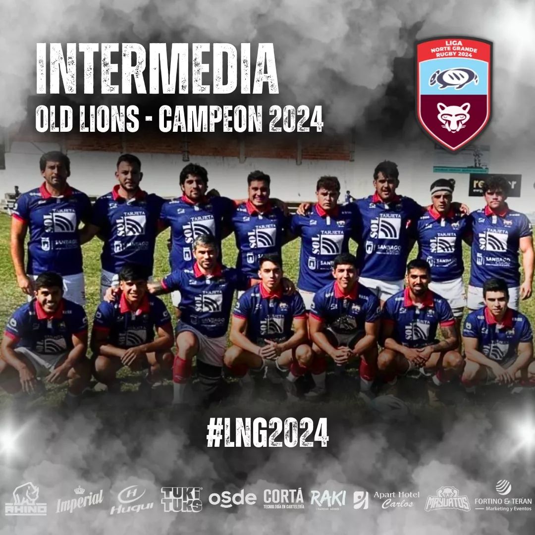 Old Lions campeón en Intermedia - Liga Norte Grande ????????????#LNG2024
