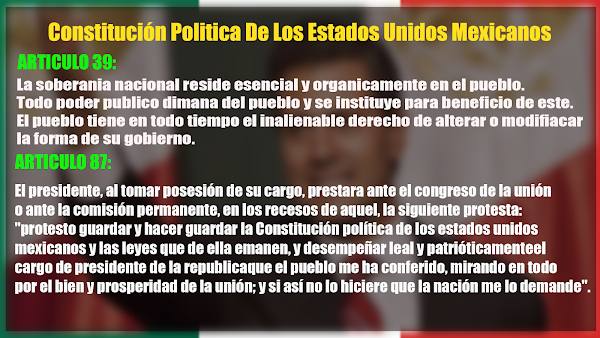 Convocan en redes nuevas elecciones y la destitución de Peña Nieto basados en el Articulo 39 y 87 de la Constitución