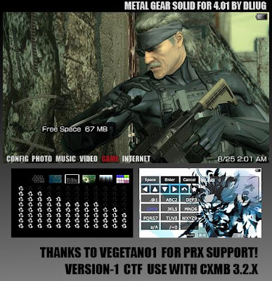 MGS PSP themes for 4.01