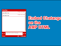 How to Embed Chatango on the Blog AMP HTML