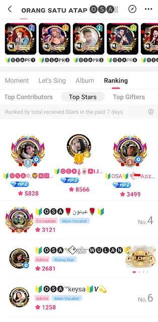 Pengalamanku Selama Join Family di Starmaker