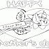 Mothers Day Hearts Coloring Pages