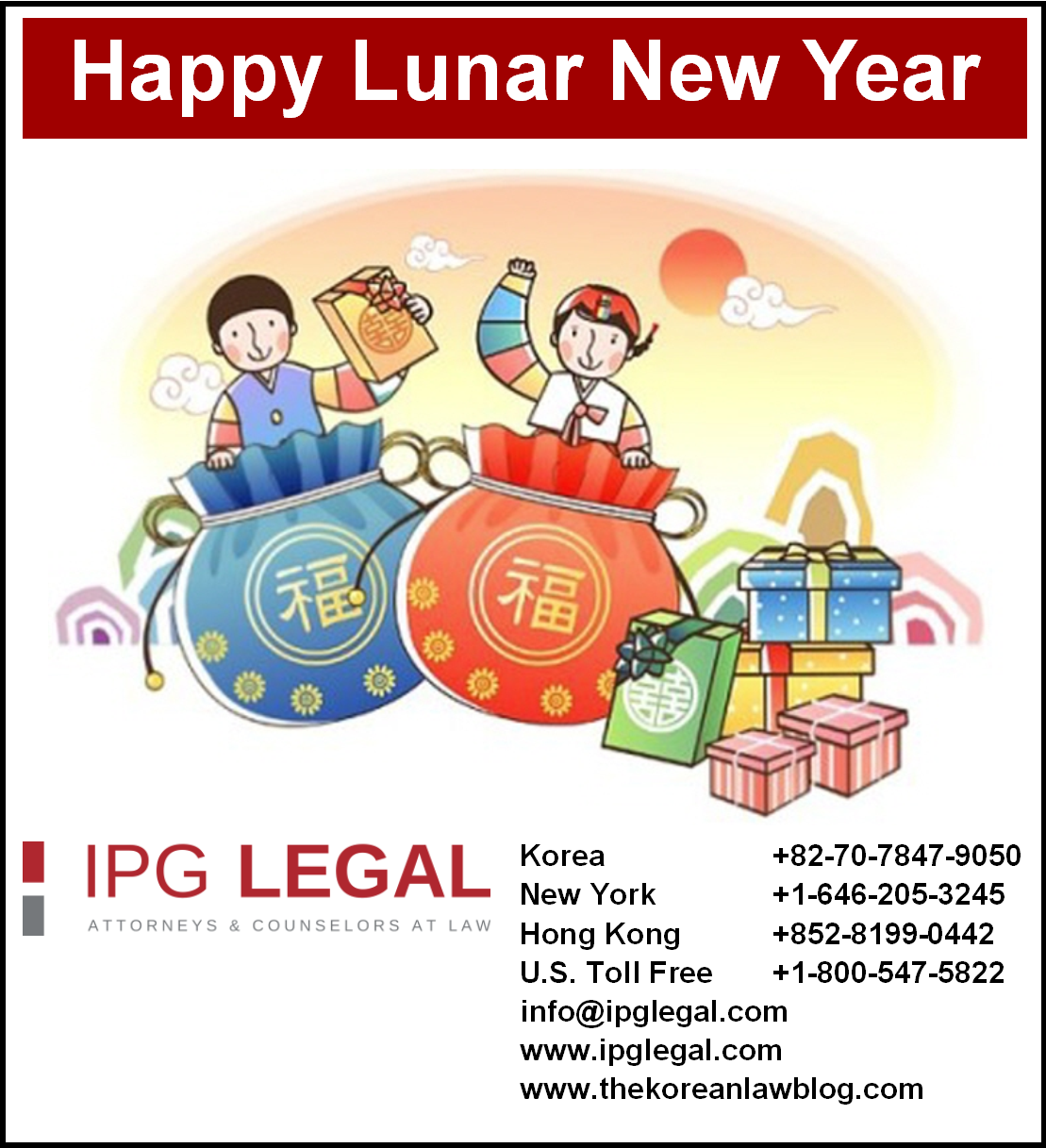 Happy Lunar New Year From Ipg Legal